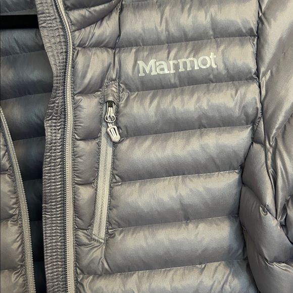 Marmot Lavender Hooded Puffer Jacket | Women’s Medium | Lightweight Insulated - Picture 3 of 8